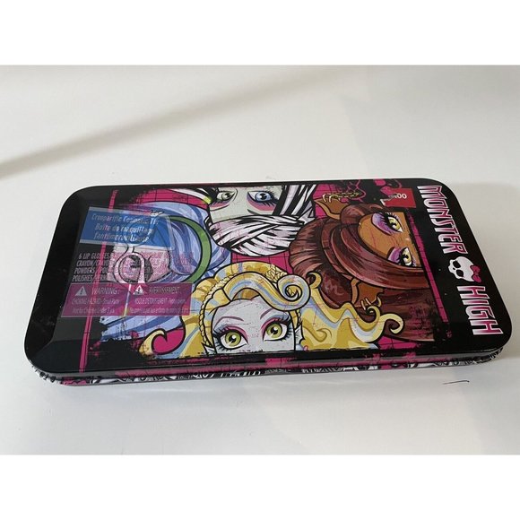 Monster High Creeparific Cosmetics Tin Storage Case 2011 - Picture 1 of 4